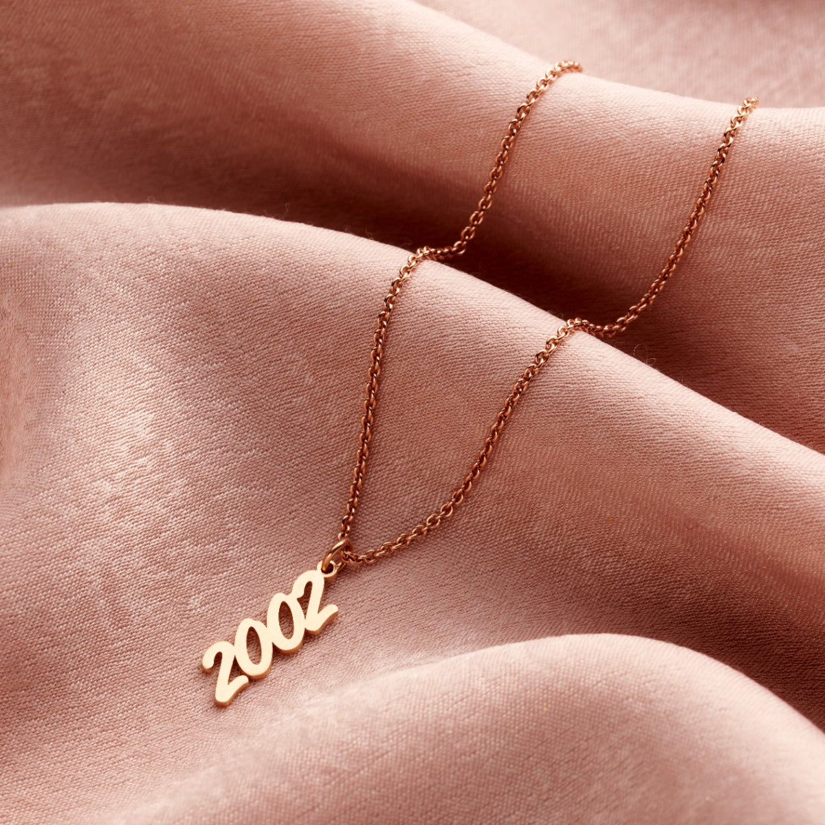 Birth Year Charm Necklace