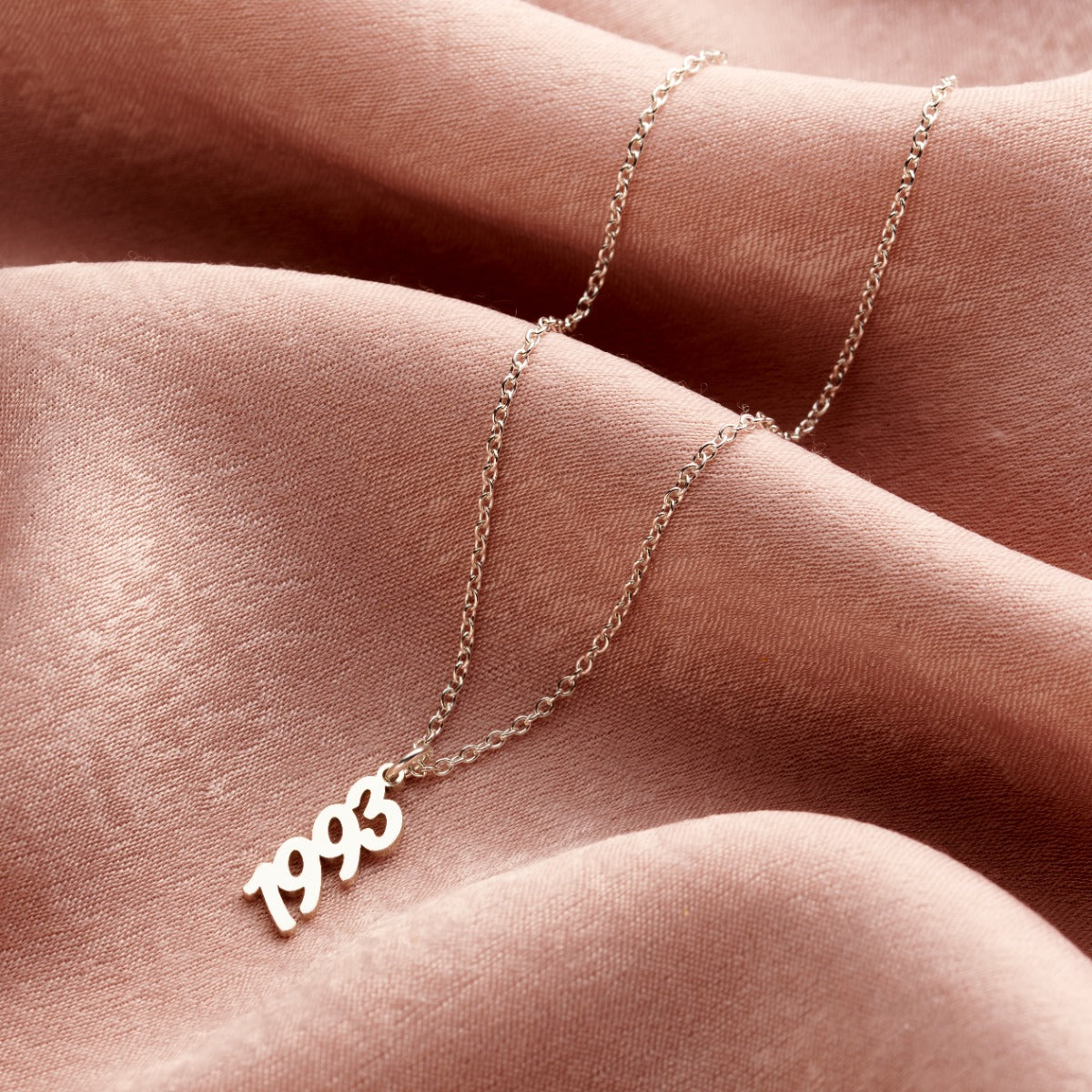 Birth Year Charm Necklace